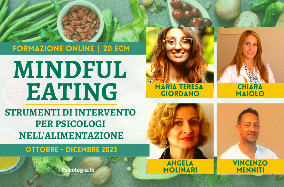 MINDFUL EATING, STRUMENTI DI INTERVENTO PER PSICOLOGI NELL'ALIMENTAZIONE -  V EDIZ.