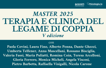 Master terapia e clinica del legame di coppia - V edizione 2025